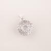Milky Opal Gemstone 925 Sterling Silver Jewelry Oxidize Pendant 1.14" For Girls CP-30-19