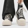 High-top Shoes Men's Minimalist Big-headed Milk-scented Baseplate Shoes High Street Platform Derby Shoes Trendy Men's Commuter Casual Leather Shoes