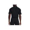 Under Armour Iso-Chill Solid Golf Polo Shirt Men Tops Black 1370090-001