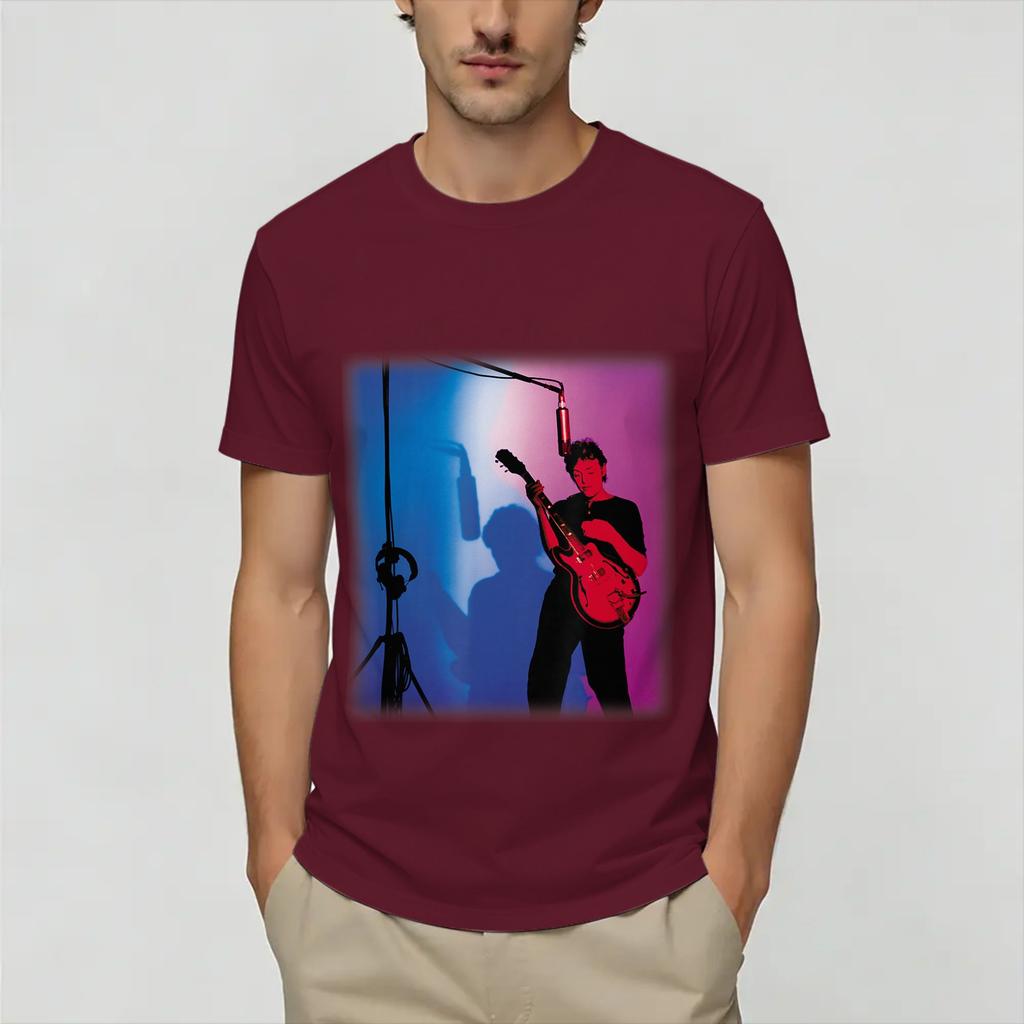 Vintage Paul McCartneys TShirts for Unisex Leisure Pure Cotton Tees Crew Neck Short Sleeve T Shirt Gift Idea Clothing