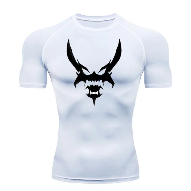 

2024 Мужская футболка с короткими рукавами для фитнеса Быстросохнущая компрессионная рубашка Дышащая спортивная футболка с короткими рукавами и длинными рукавами S-3XL XXL