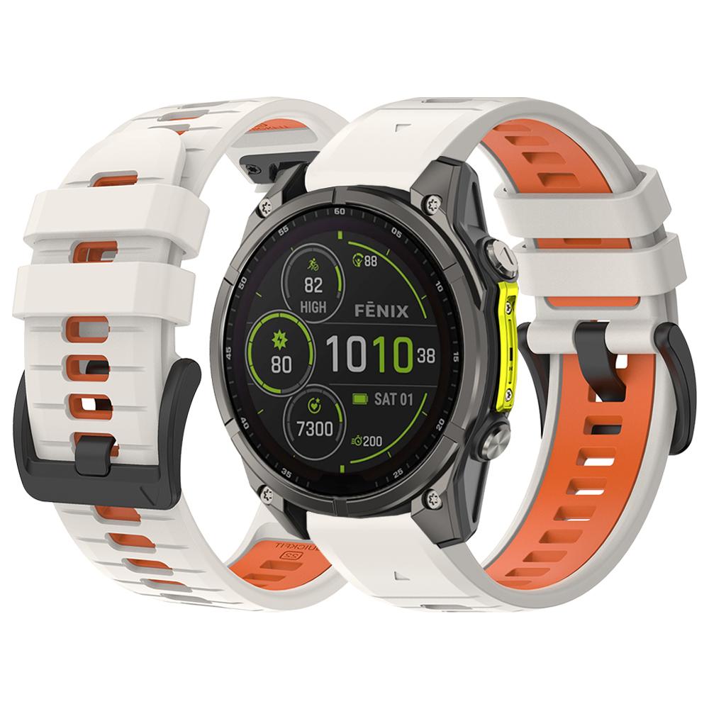 Replacement band For Garmin Fenix 8 Pro 51mm 47mm E 7 7X/Epix Gen 2/D2 Mach 2 1 Fenix8 AMOLED 22mm 26mm Sport silicone strap
