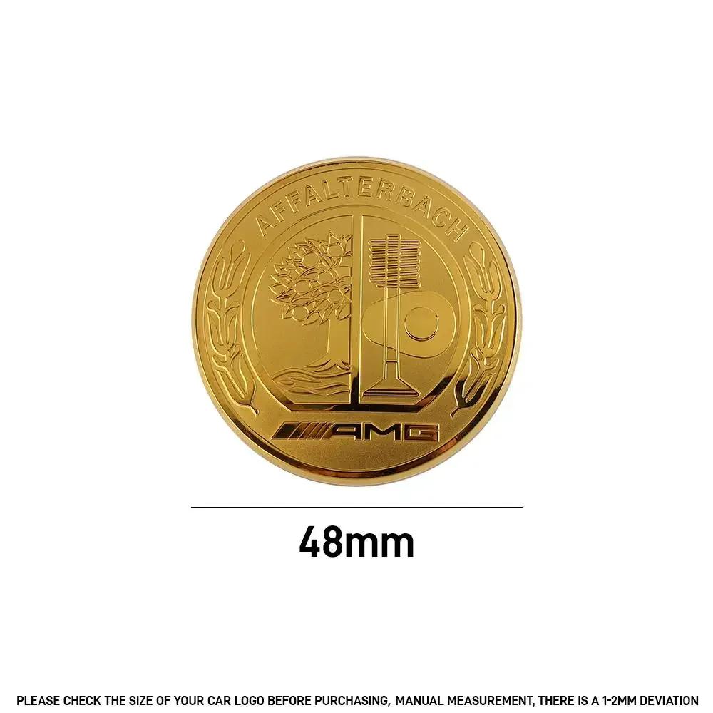 

C200 E200 For Mercedes Benz Car Steering Wheel Center Emblem Sticker Badge Decoration Cover for Mercedes Benz W204 W205 W211 Am