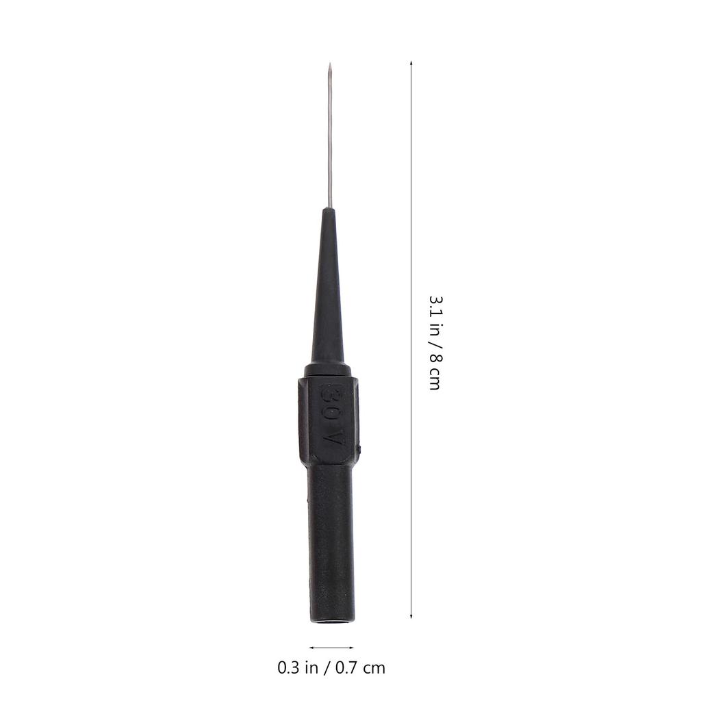 VORCOOL Multimeter Test Tester Replacement for Electrical 10-Piece Probes, 9.45-inch High-Sensitivity Leads, Ultra-Thin Design, Measurement.