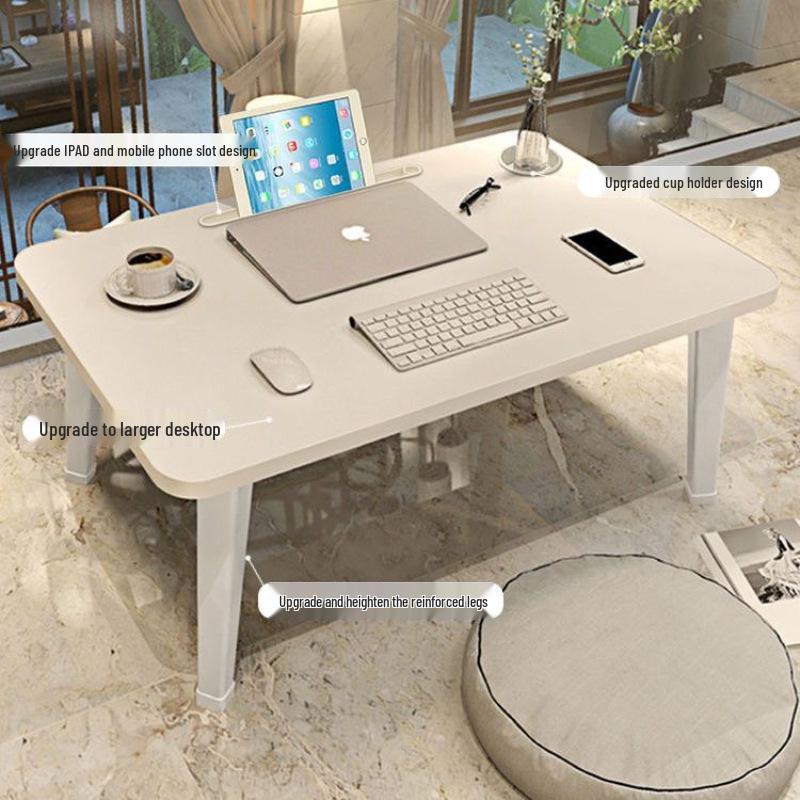 Folding Bedside Student Desk: Compact, Versatile Table for Bedroom or Dorm