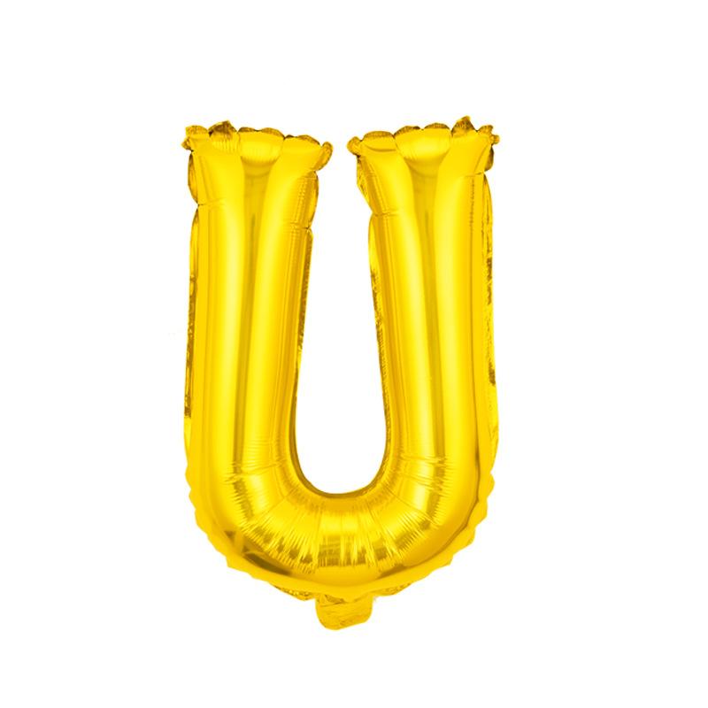 Skinny 32-Inch Rose Gold Letter Balloon Birthday Party Decoration Aluminum Film Balloon Silver Gold Helium Floating In The Air