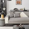 Cool Feeling Summer Sofa Slipcover Ice Silk Cold Sofa Towel Non-Slip Sectional Couch Cover Furniture Protector for Living Room