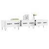 TV Stand White 150 x 36 x 30 cm Engineered Wood