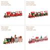 Seasonal Wooden Toy Train Decorative Accent For Christmas Displays And Childrens Room Storage Home Decoration HX6C