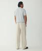 MAN ON THE BOON Cashmere Blend Short Sleeve Polo Knit_Grey 4716113039