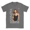 Vintage Las Mujeres No lloran Shakira TShirts Unisex Crew Neck Cotton T Shirt Short Sleeve Tees Summer Tops