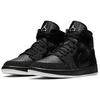 Jordan 1 Mid Glitter Black Women's BQ6472-001