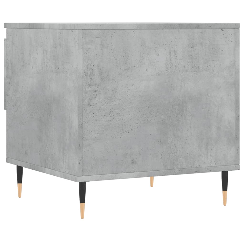  Coffee Table, Concrete Grey, 50x46x50 Cm
