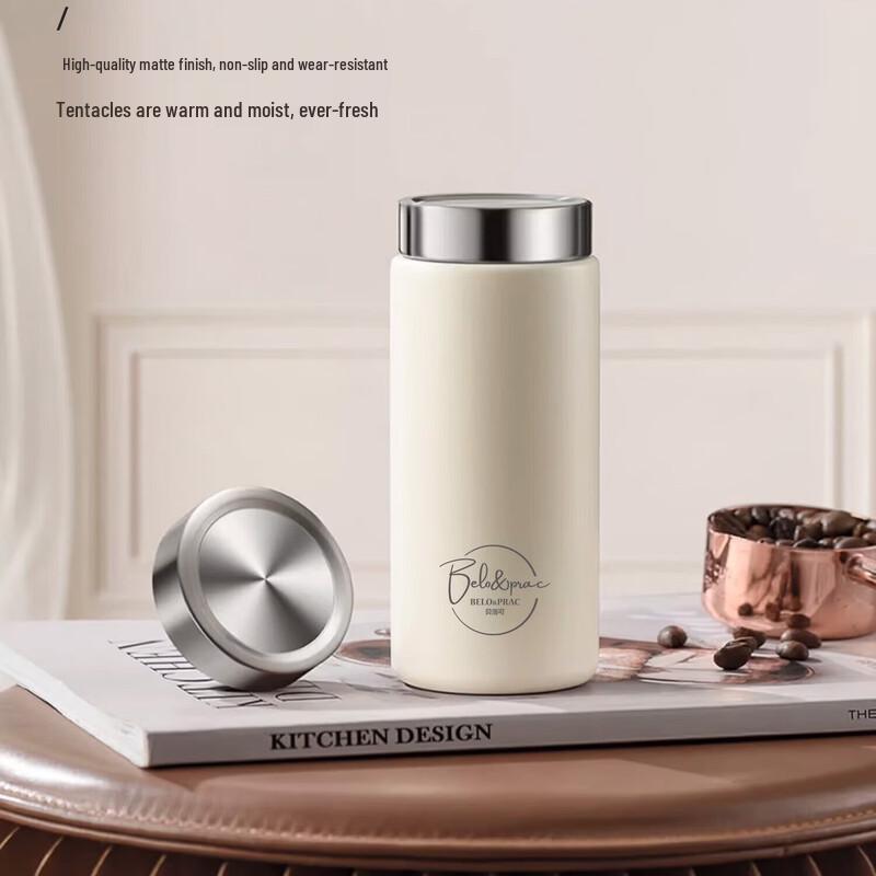 BELOPRAC 200ml Mini 316 Stainless Steel Thermos Cup
