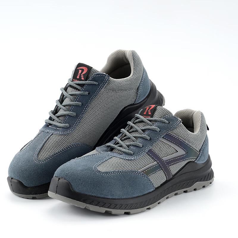 Men s Lightweight Breathable Safety Work Shoes EU 36