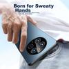 Hidden StandPhone Case for Huawei Mate50 Pro, Full Lens Protection Ultra-Thin Frosted Silicone Business Case, Shockproof Non-Slip - Sea Blue