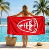 Hull KR Fashion Beach Towel Portable Soft Quick Dry Towel For Swimming Camping Holiday Use