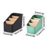 1pc Desktop Trapezoid Storage Box Stationery Sorting Box Multipurpose Remote Control Glasses Shelf Bedroom Living Room Organizer