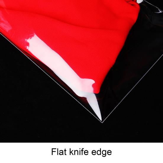 100 bucăți pungi de ambalare adezive rezistente la pete, flexibile, din plastic transparent, pungi de ambalare pentru bijuterii, consumabile de uz casnic