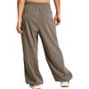Under Armour UA Imparável Cor Sólida Cintura Média Caimento Solto Cordão Punho Calças Casuais Feminino bottoms Castanho-Oliva 1382740-200