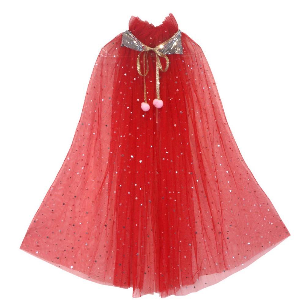 Cosplay Accessories Role-Playing Children's Princess Shawl Stage Props Mesh Performance Dress up Clothes Stage Props Halloween