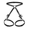 Leather Waist Chain Belt - Versatile Erotic Accessory for Women, Sexy Hollow-Out Decoration & Restraint Corset