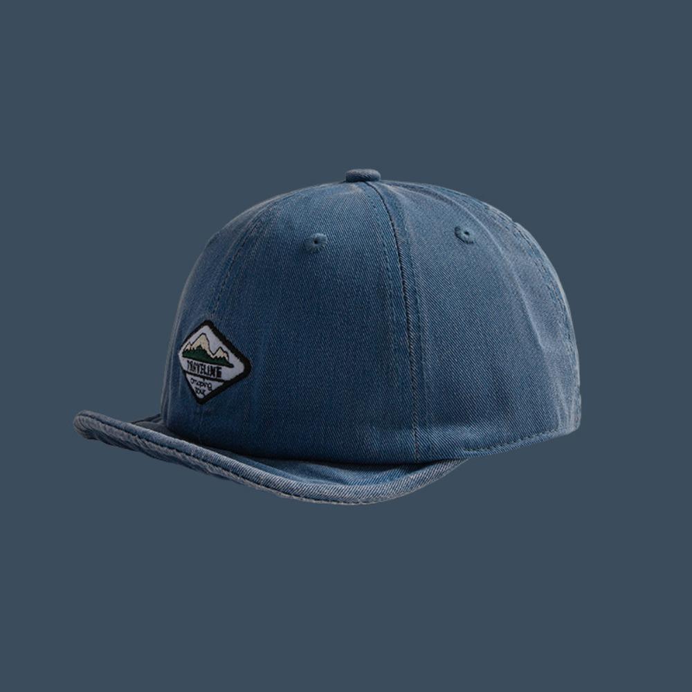 Big Head Circumference Short-Brimmed Hat Breathable Sunscreen Hat New Peaked Cap