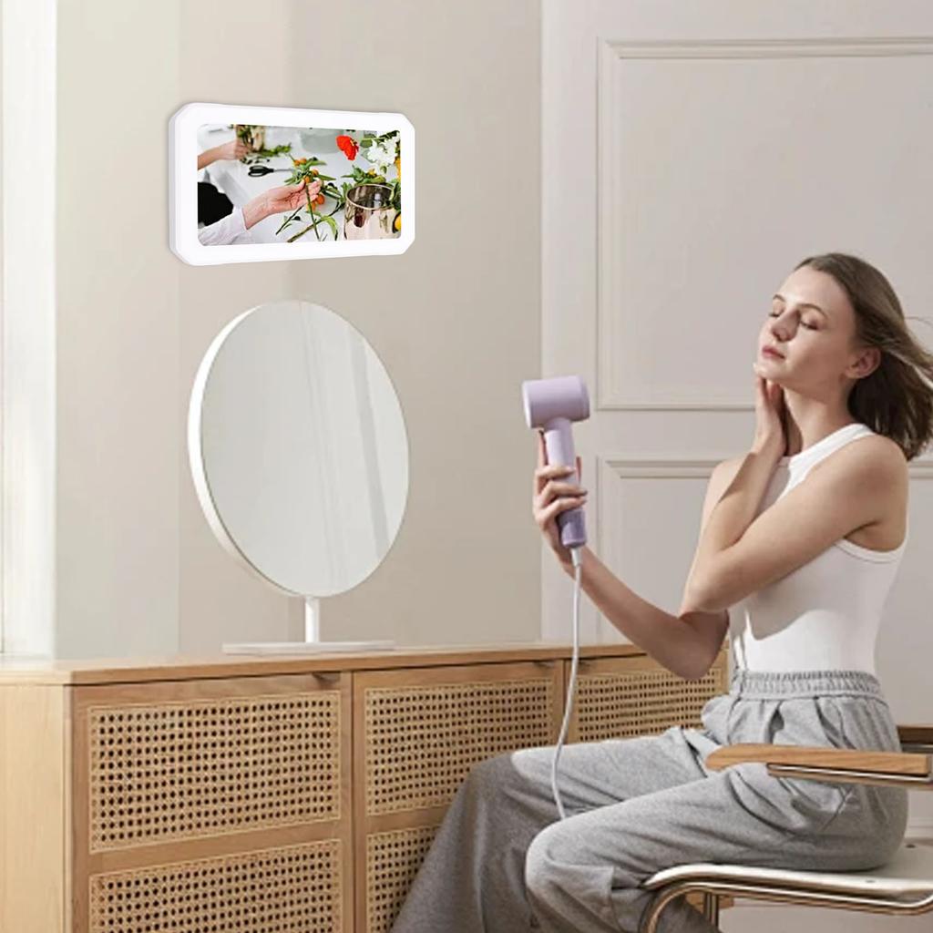 Shower Phone Holder Rotatable Water Proof Case Bathroom Wall Phone Mount Stand for Cell Phone