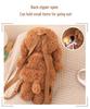 Teddy Dog Plush Backpack - Cute Double Shoulder Bag for Kids, Perfect Gift and Stylish Accessory