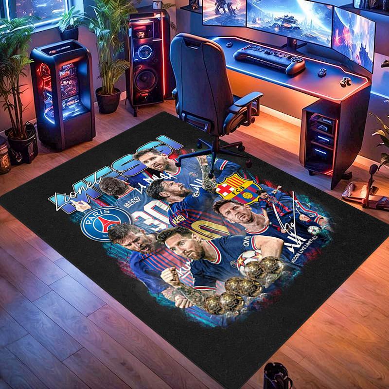 Lionel Messi: FC Barcelona Legend carpet Doormat Home Decor Fashion Office chair cushion Doormat