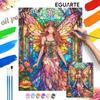 Stained Glass Fairy Oil Painting Art Kit Handmade Painting Diy Home Decoration