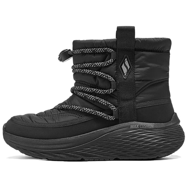 Skechers On-The-Go Comfortable Mid-Calf Snow Boots Women boots Black 144367-BBK 35