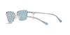 Sonnenbrille EA2141 SHINY SILVER AZURE Glas 56 [Emporio Armani] Fassung/LEICHT