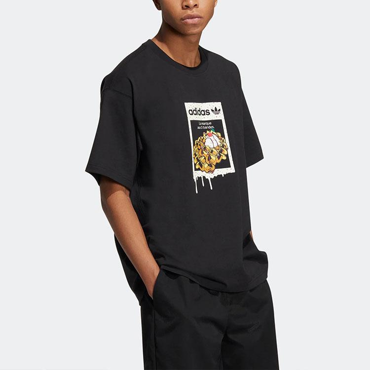 adidas Originals Graphics Pop Art Short-Sleeve Tee Black Unisex HZ5350