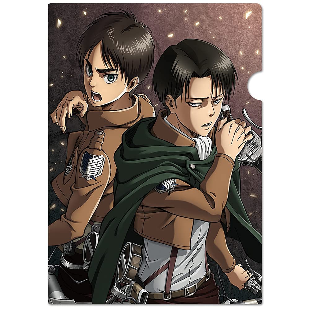 Attack on Titan Clear File Q [Eren & Levi]