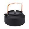 Ceainic Portabil de Camping 1.6L Ceainic de Exterior Ceainic Cafetieră Oală de Apă din Oțel Inoxidabil 304 Ceainic pentru Foc de Tabără Accesorii de Camping