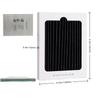 (4-Pack) Suitable for Refrigerator Air Filter EAFCBF PAUL 241754002 242047801 Filter Replacement Accessories 2