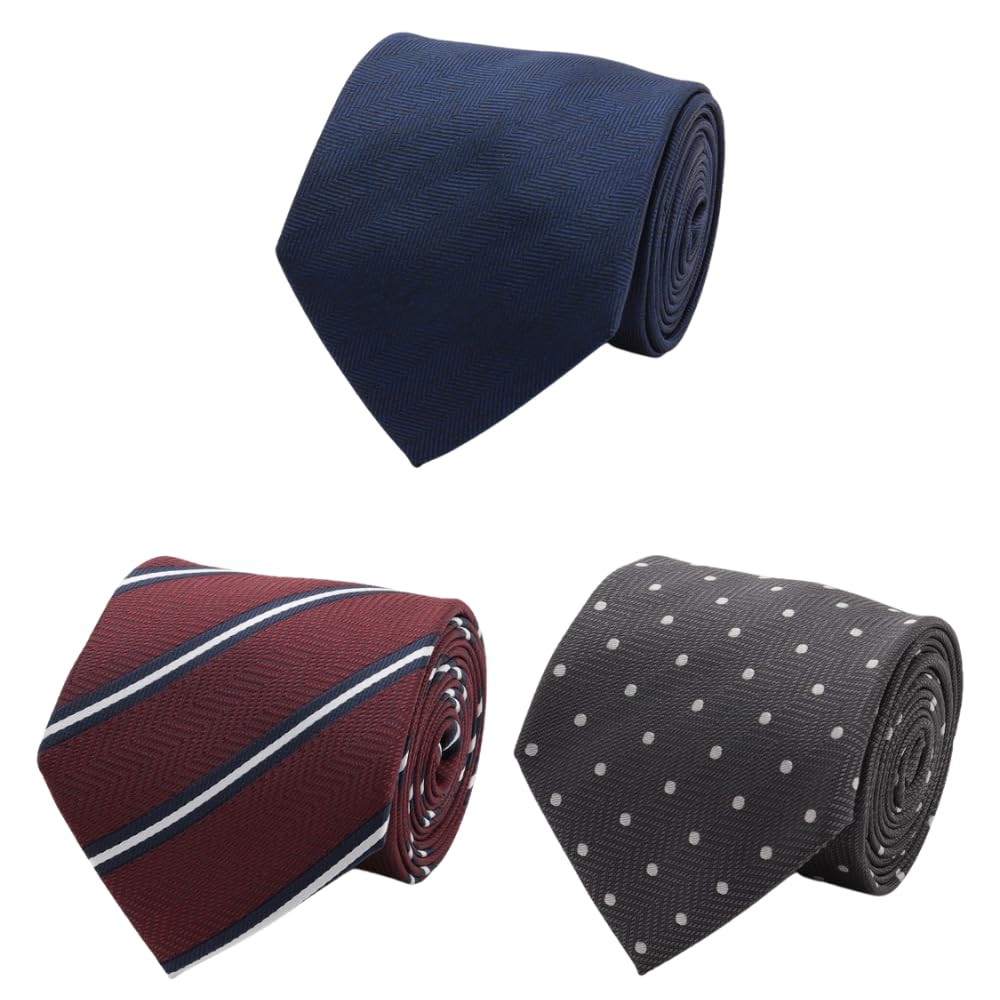 

Set of 3 washable neckties with gift box AZSET1 Other Free Size Set of 3 [ORIHICA] Men s (AZSET4-5)