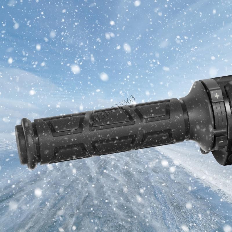 090E ATV Heated Handlebars System Temperature Setting 12V Heated Grips China Mainland