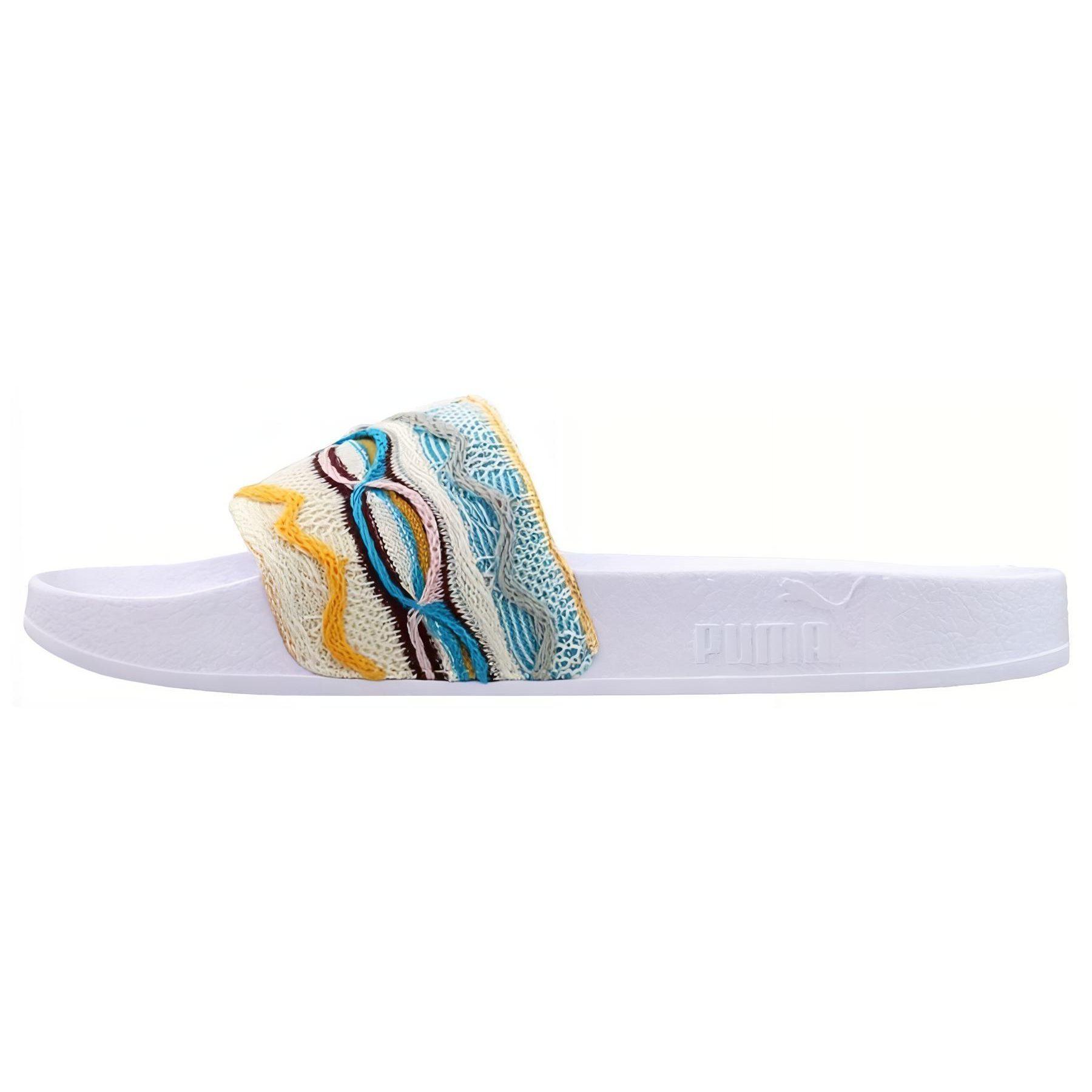 PUMA Leadcat Slide Coogi Белый Мульти Женские 368039-01 35.5 белый