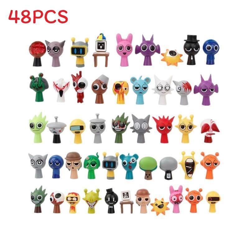 

Action Sprunki Figure Cartoon Model Toy Decoration Doll Children Gifts Ornament