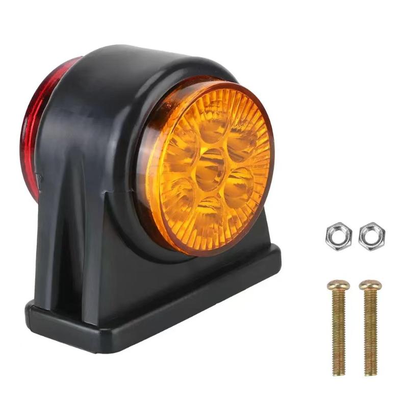 12V 24V LKW-Leuchte Anhänger Positions-Ecken-Seitenmarkierungs-LED-Blinker-Lampe Brems-Parken Boot Marine LKW Wohnwagen Zubehör