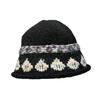 Early Winter Presbyopia Wool Pot Hat Knitted Hat Handmade Bag Head Literary Face Small Knitted Hat New Trend
