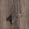 Retro Gothic Angel Wings Goddess Pendant Necklace For Men Women Punk Hip Hop Party Jewelry Accessries Gifts