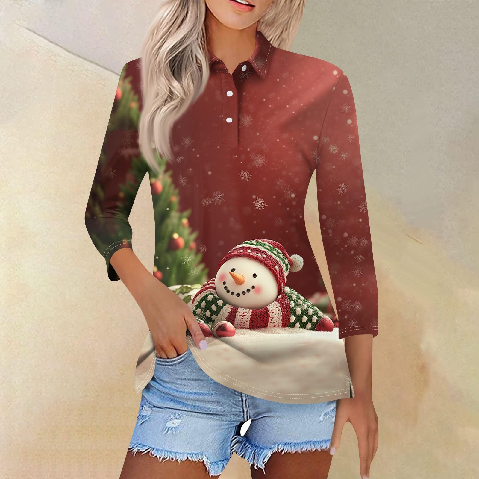 

Женская модная повседневная рубашка с отворотом и рукавом 3/4, женские топы на пуговицах L зелёный