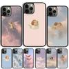 Anges Esthétique Esthétique Coque Coquille Pour iPhone 17 Air 15 16 14 13 12 Pro Max 11 Pro Max Plus Housse de Téléphone