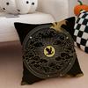 F-Fourth W-Wing Dragon Pillow Case Anti-Dustmite Pillowcase Invisible Zipper Silky Short Plush Sofa Cushion Cover
