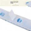 Plastic 9 Cavity Long Ice Stick Tray With Lid Easy Release Design For Water Bottles Cold Drinks Summer Home Kitchen Use