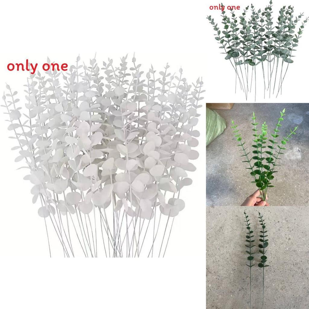 Eucalyptus Spp Branch Artificial Plant With Injection Molding For Holiday Home Decor