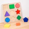 Recognition Cognitive Wooden Board  Preschool Children Early Learning Gift Toy